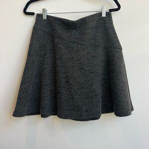 NWT - Loft Grey A Line Mini Skirt - Medium